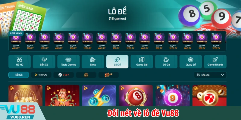 Đôi nét về lô đề Vu88