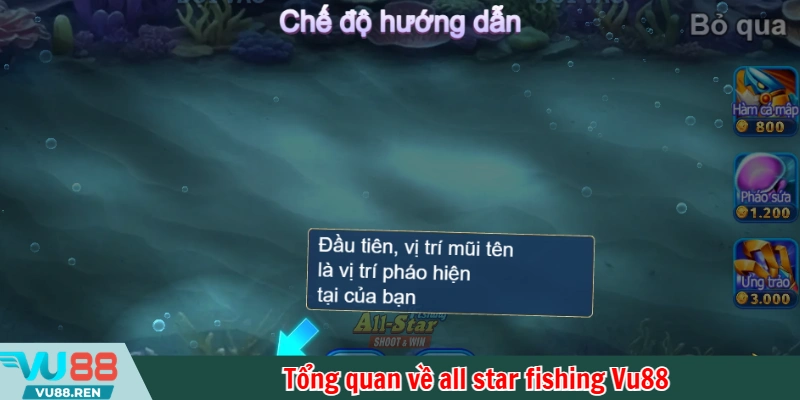 Tổng quan về all star fishing Vu88